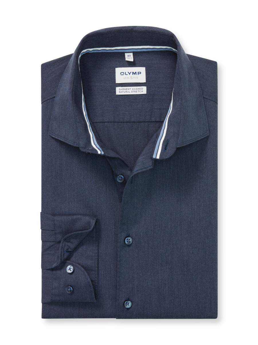 Hemd Level Five garment washed