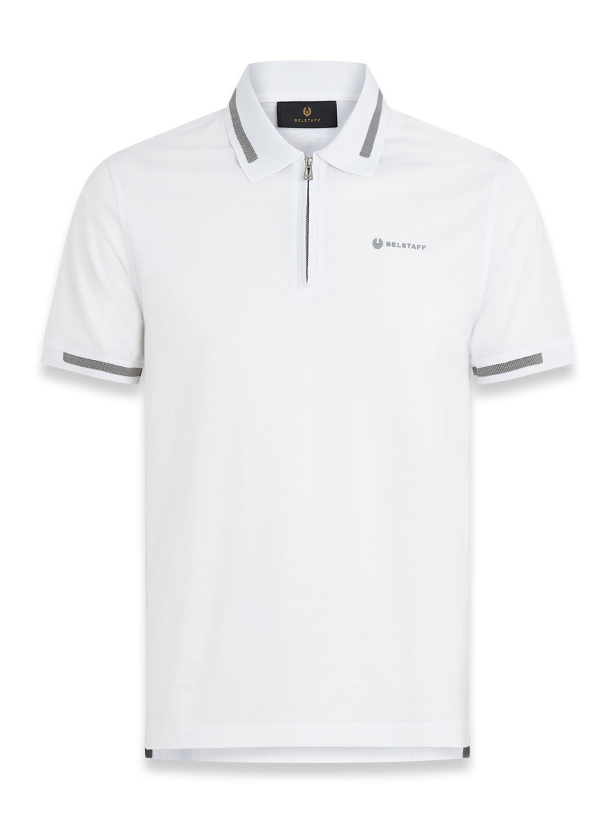 Herren Poloshirt mit Patch