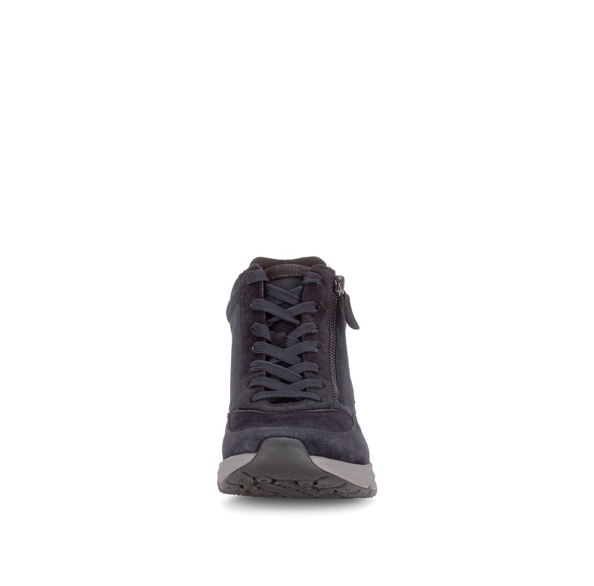 Damen Schnürstiefeletten Rauleder