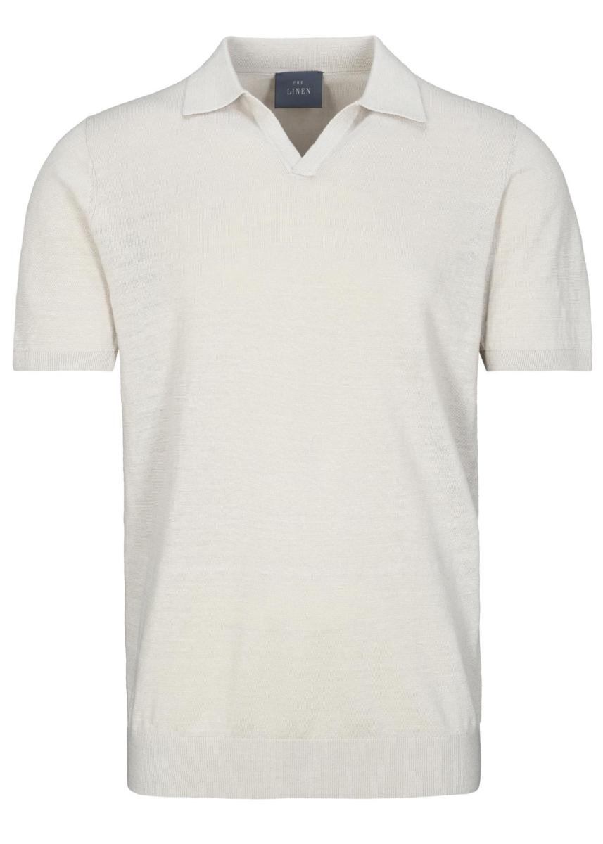 Herren Poloshirt aus Leinen