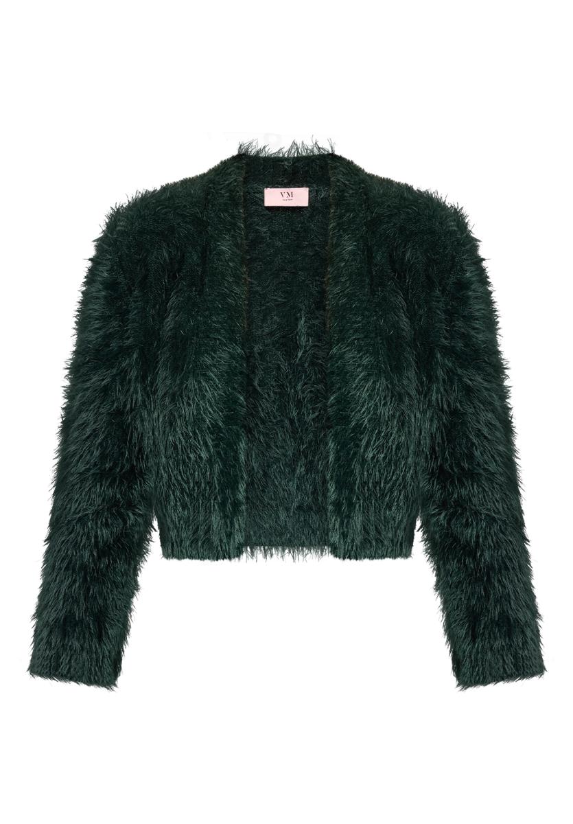 Strickbolero mit Struktur