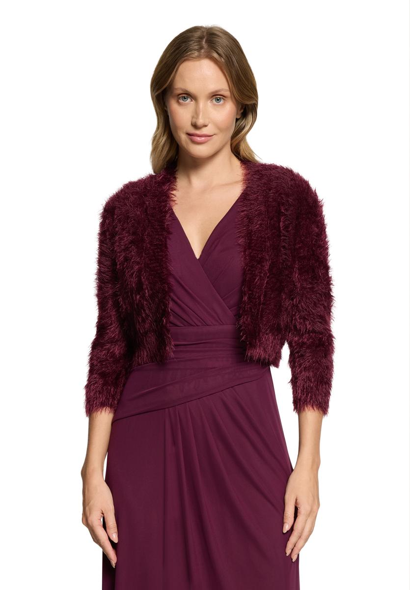 Strickbolero mit Struktur