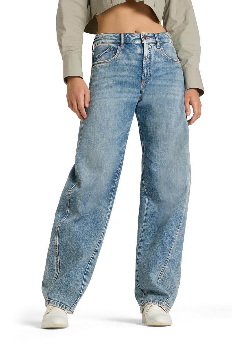 Damen Jeans Baggy Twisted