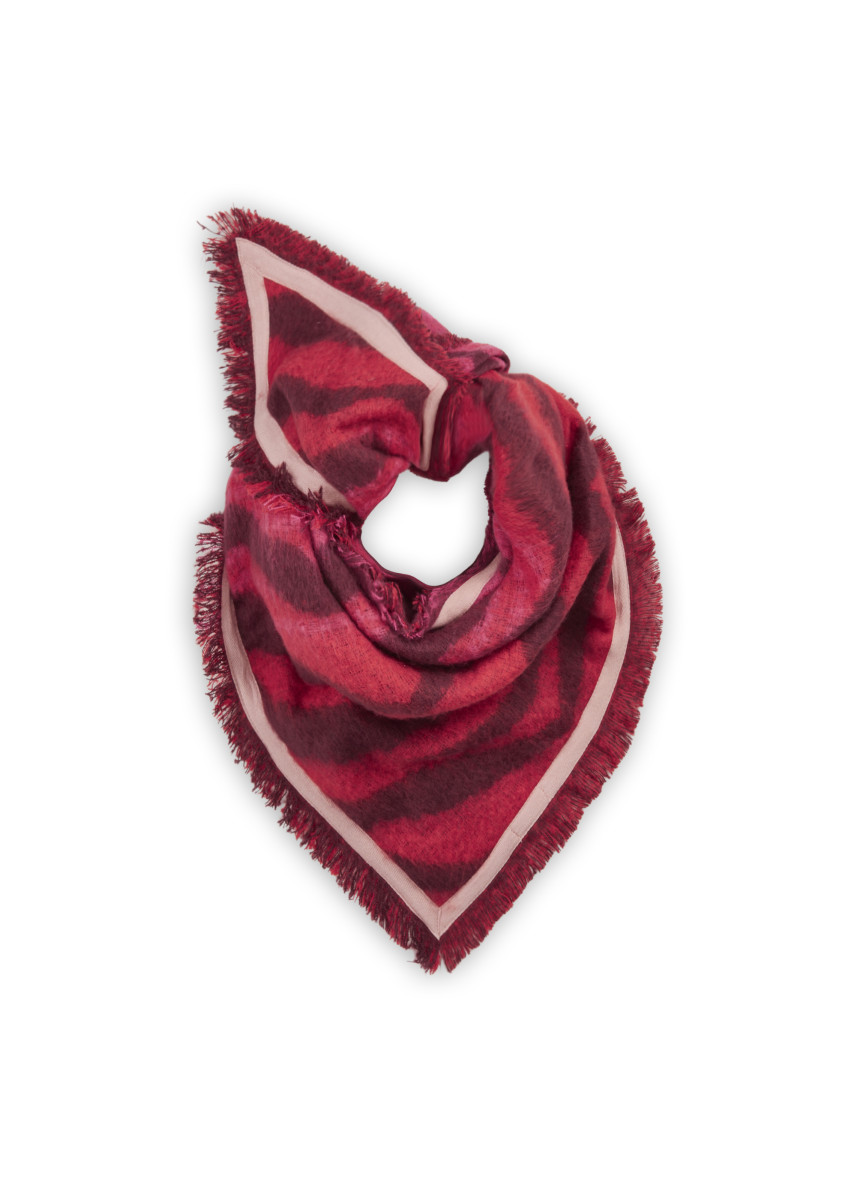 Damen Jacquard-Dreickstuch