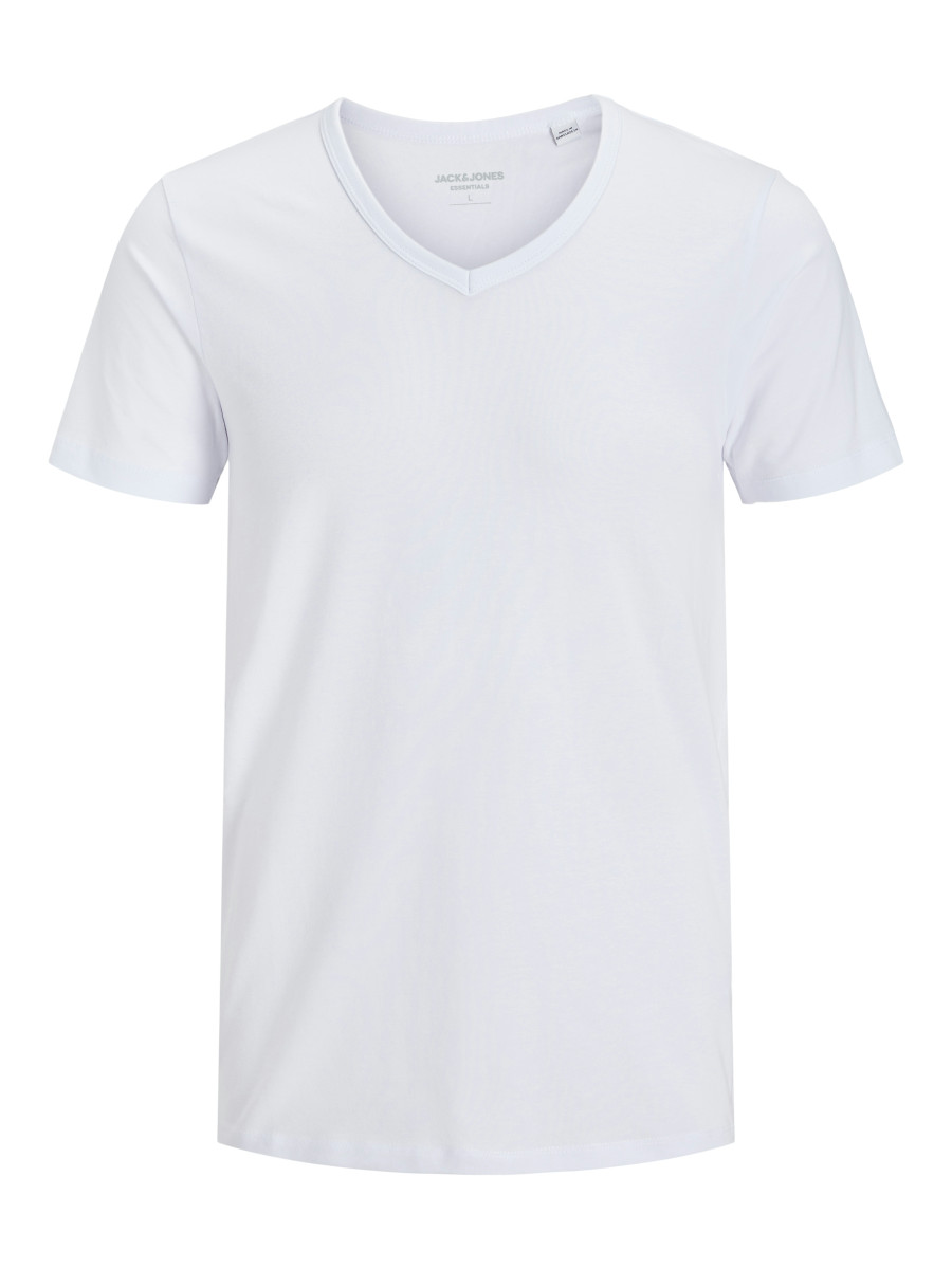 JJEBASIC V-NECK TEE S/S NOOS