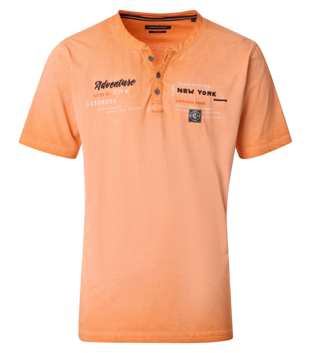 Herren T-Shirt Henley