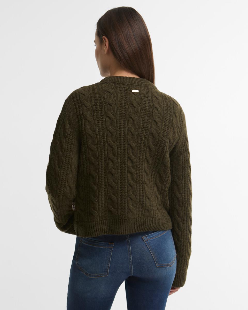 Damen Pullover Joan Cropped Cable Knit