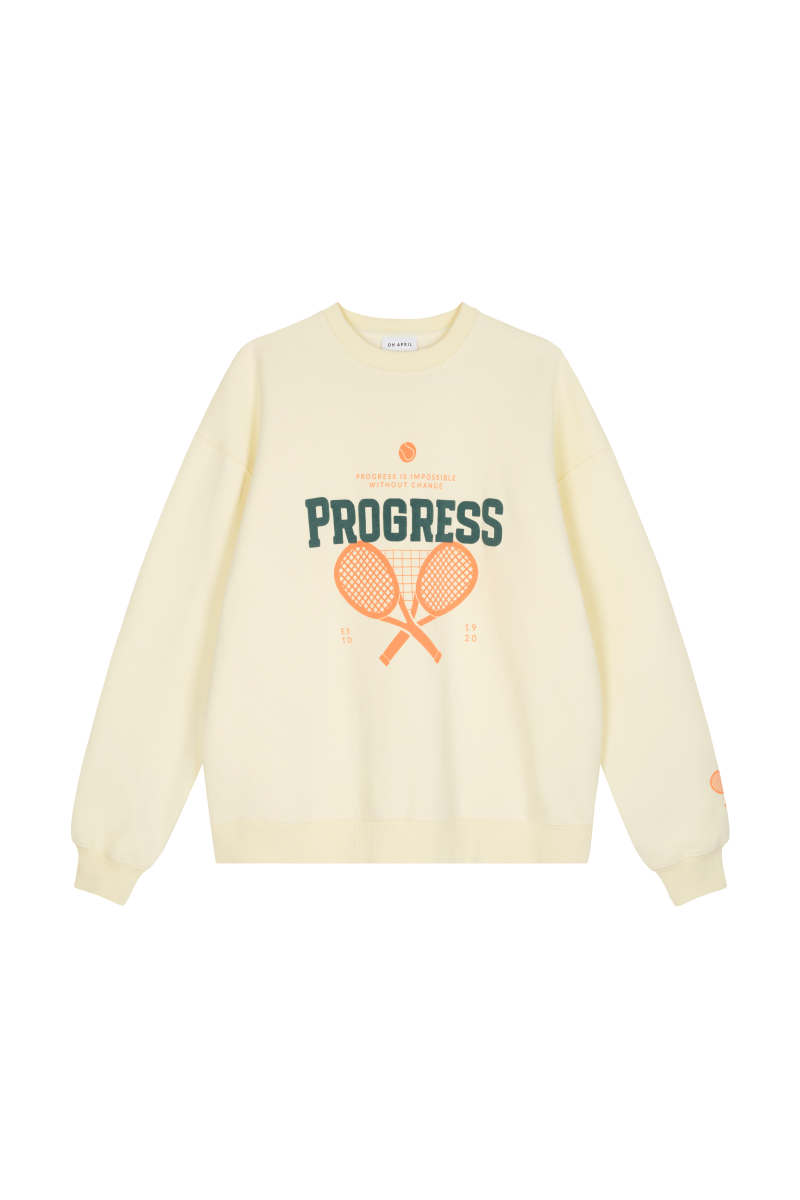 Damen Sweatshirt Oversized Progress