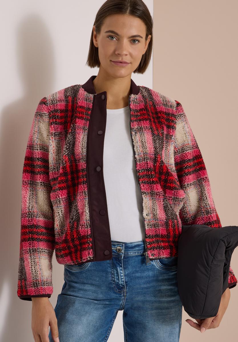 Damen Teddy-Blouson