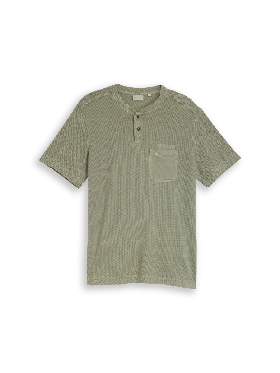 Herren T-Shirt Henley