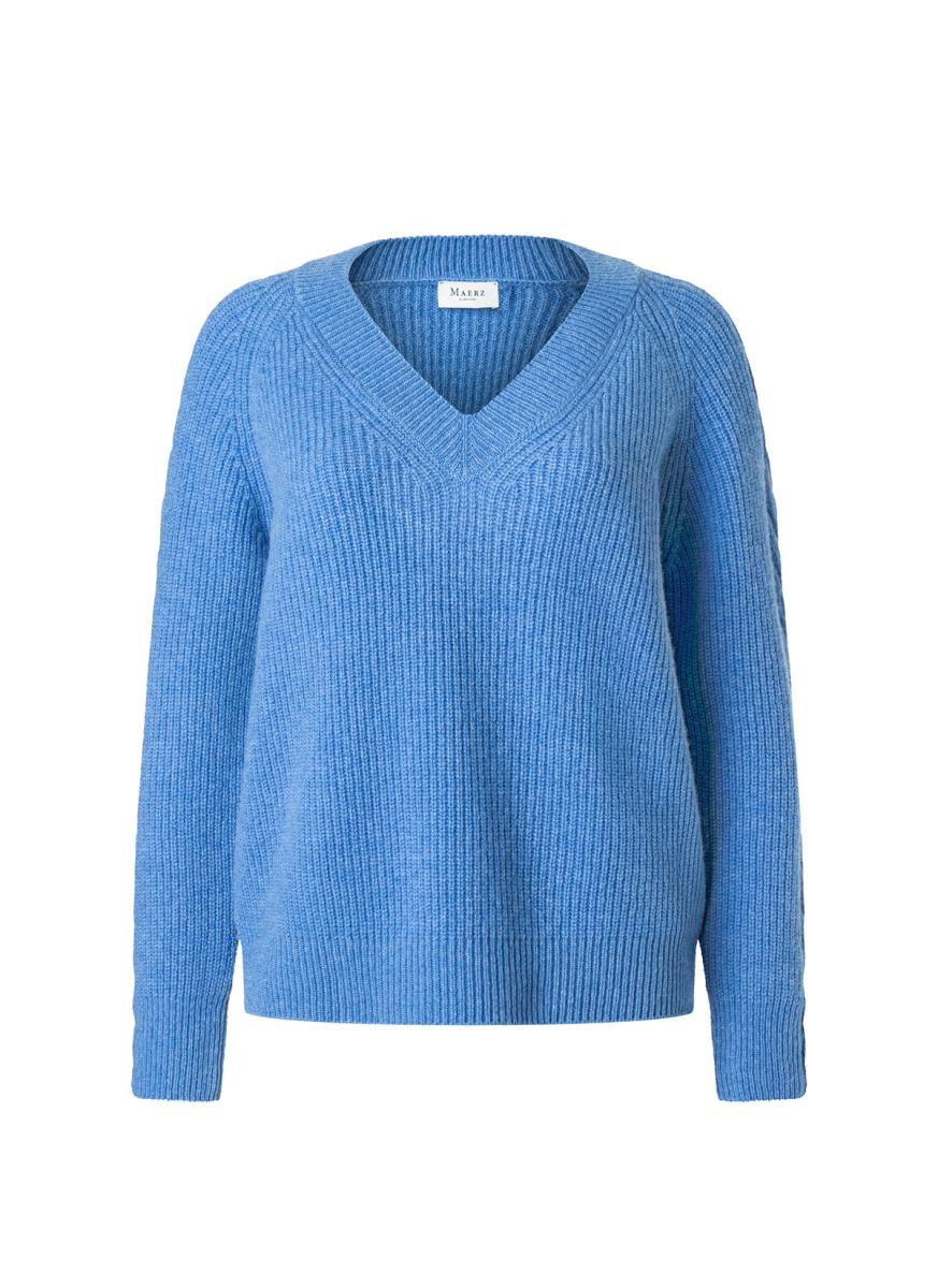 Damen V-Ausschnitt-Pullover
