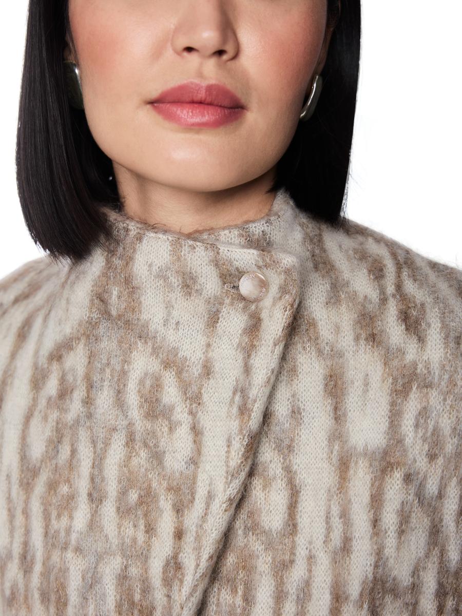 Damen Mantel Ozelot