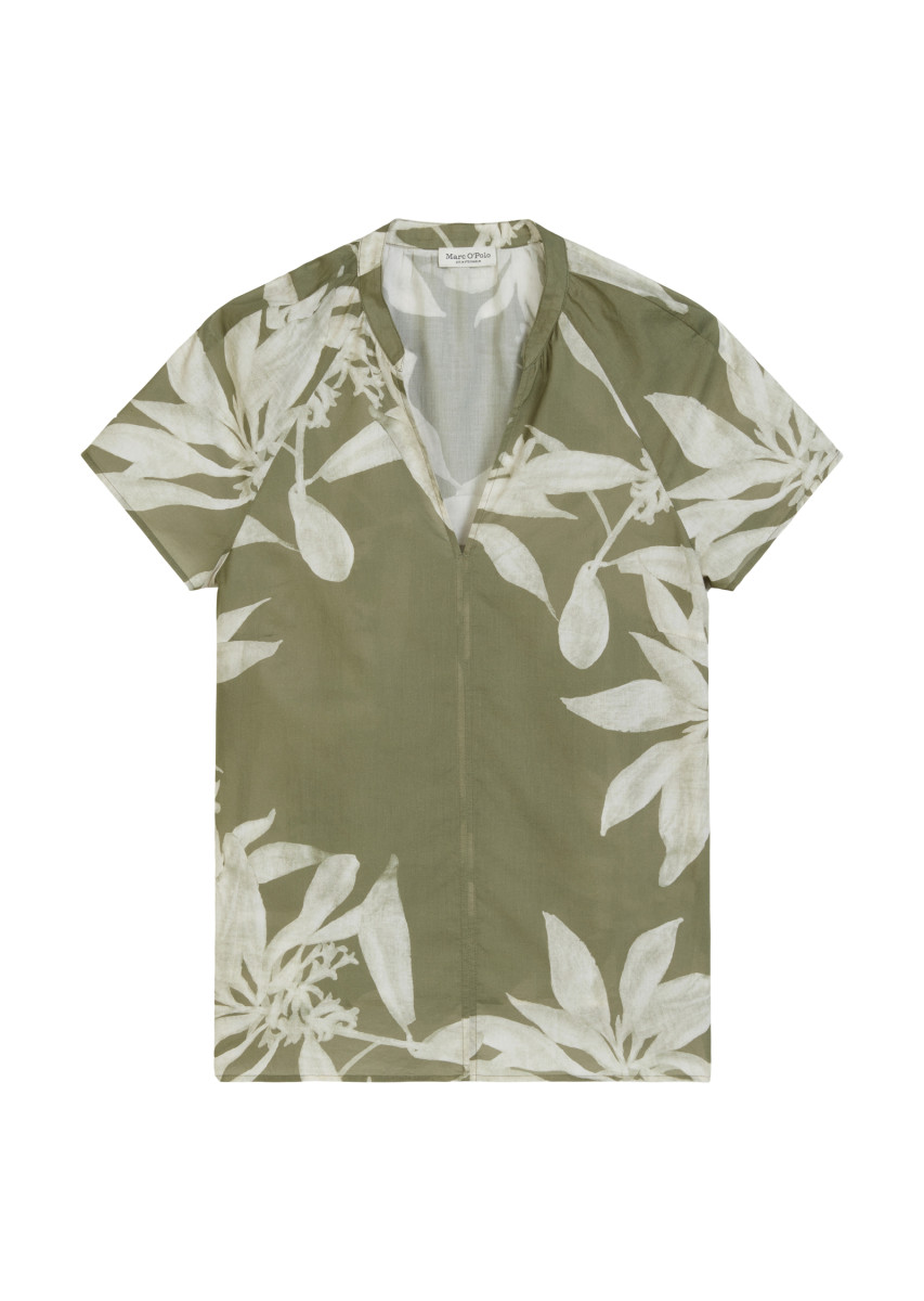 Print-Blusen-Shirt