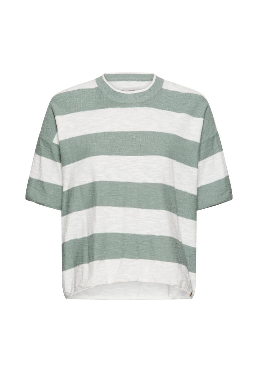 Damen Kurzarm-Pullover