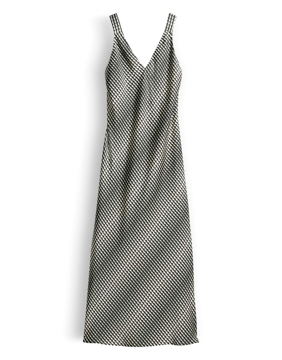 Schimmerndes Kleid in A-Linie