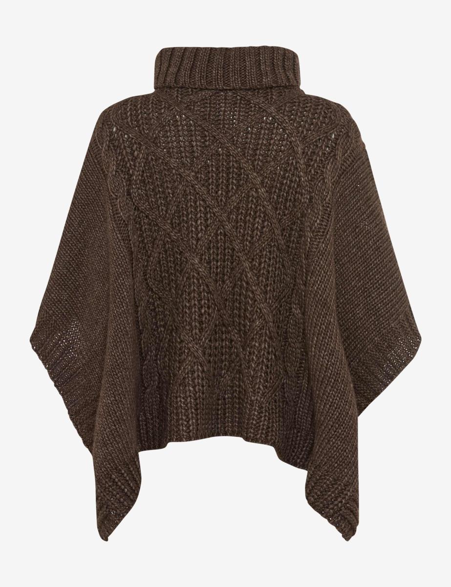 Damen Strick-Cape Thea