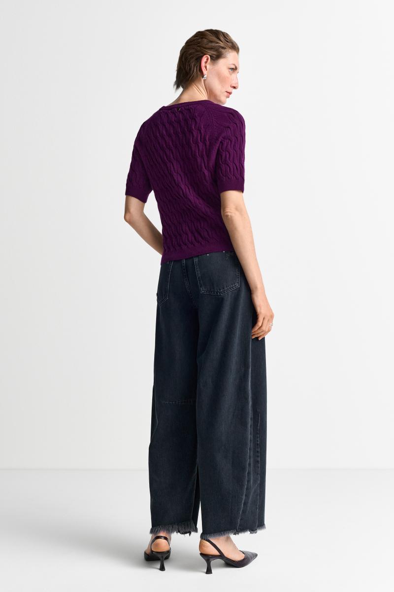 Damen Jeans Blue Black Balloon