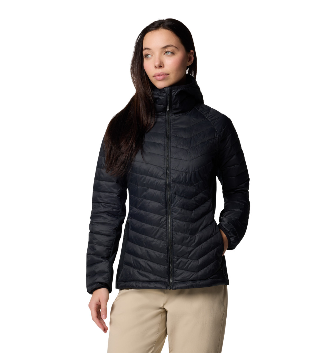 Damen Hybrid Puffer-Jacke Powder Pass II