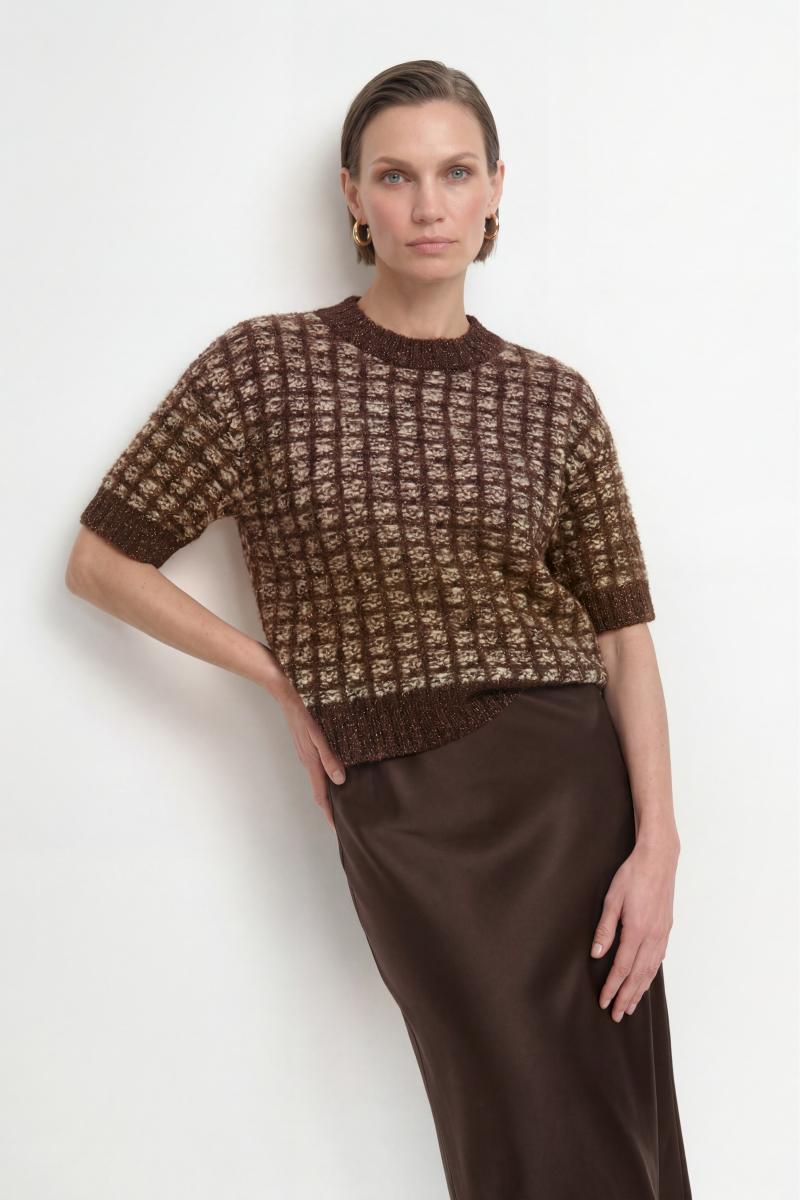 Damen Pullover CNK Open Lace Stitch