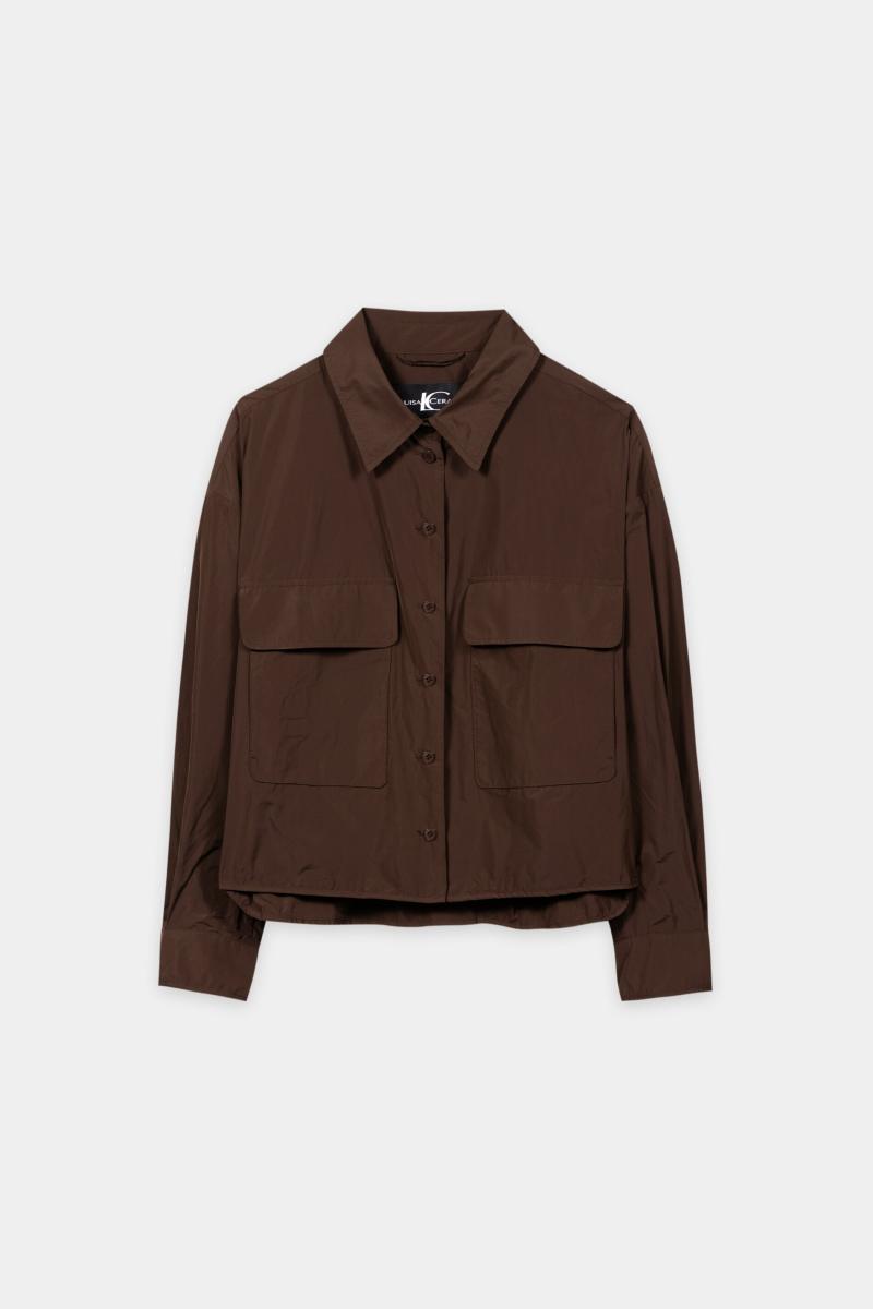 Damen Taft-Blousonjacke
