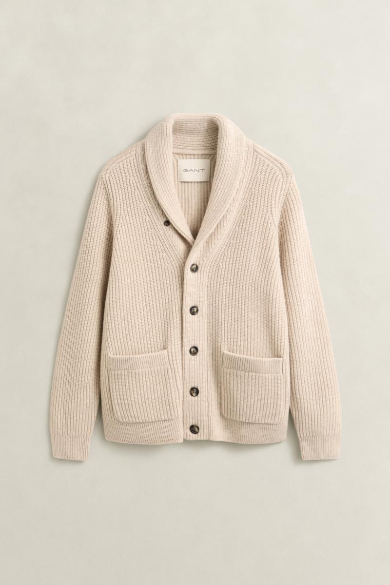 Herren Strickjacke aus Wollgemisch