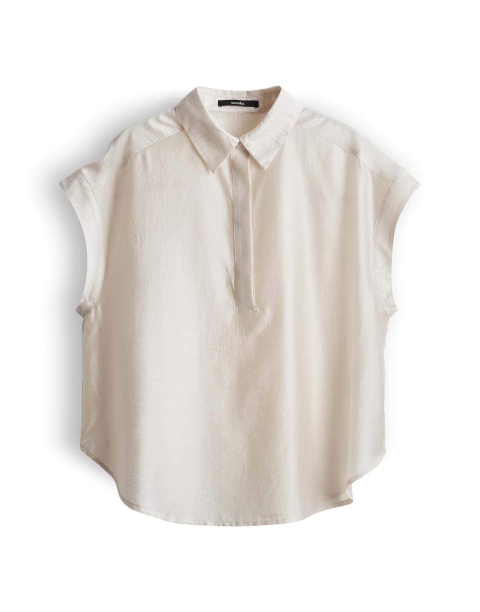 Satinbluse Zamin