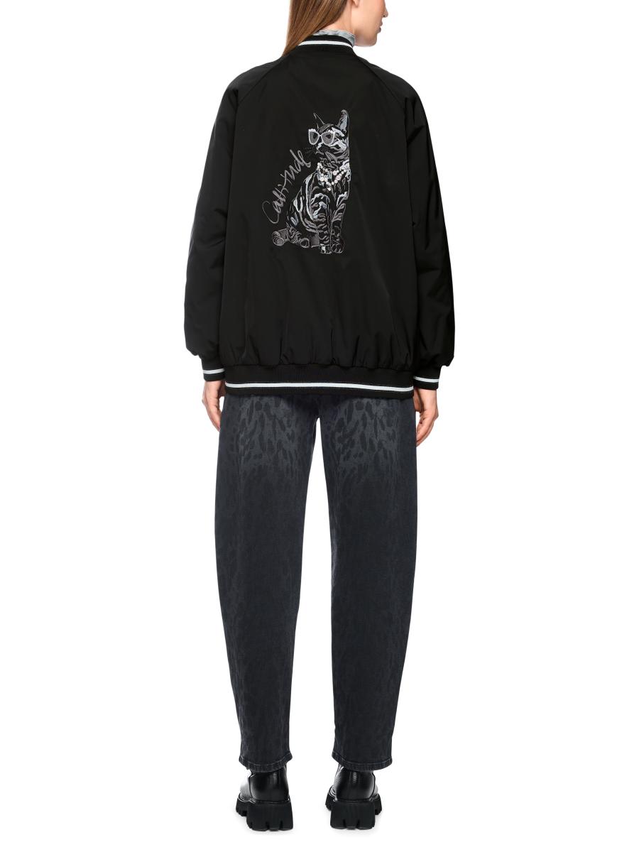 Damen College-Jacke im modernen Look