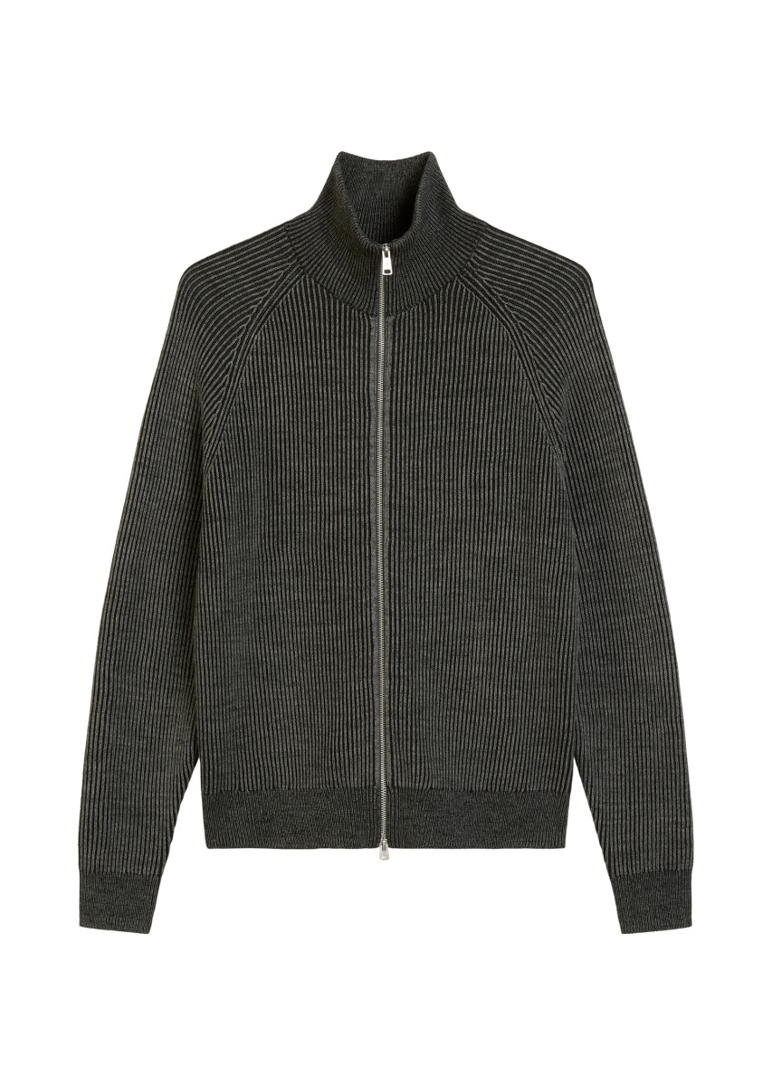 Herren Strickjacke regular