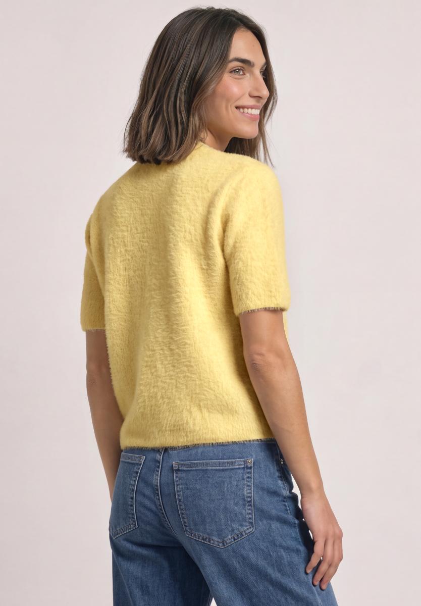 Damen Kurzarm-Cardigan