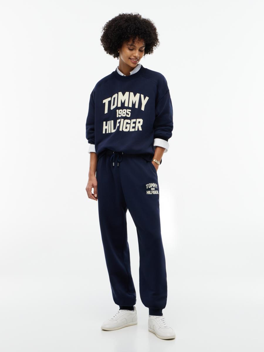 Damen Sweatshirt Varsity Flock Rlxd Swt