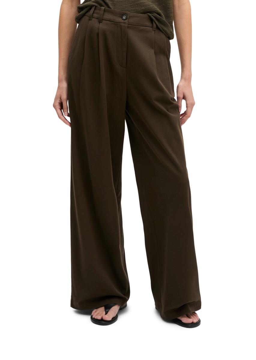 Damen Bundfaltenhose