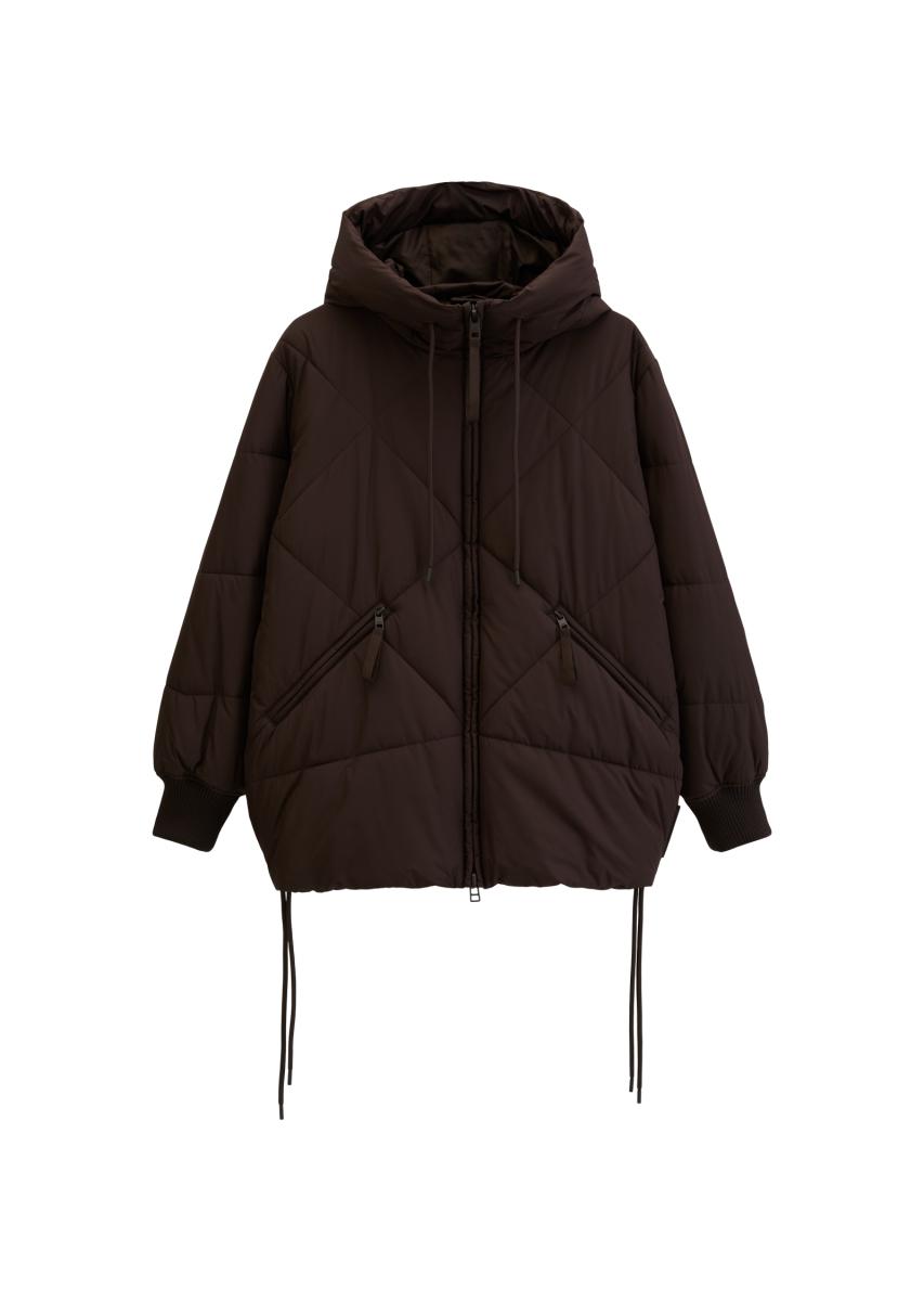 Damen Kapuzen-Steppjacke