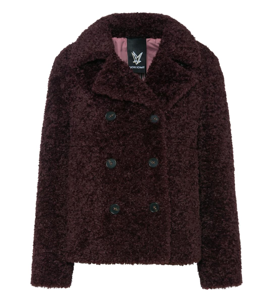 Damen Webpelzjacke