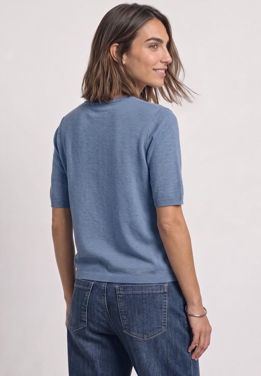 Damen Kurzarm-Pullover