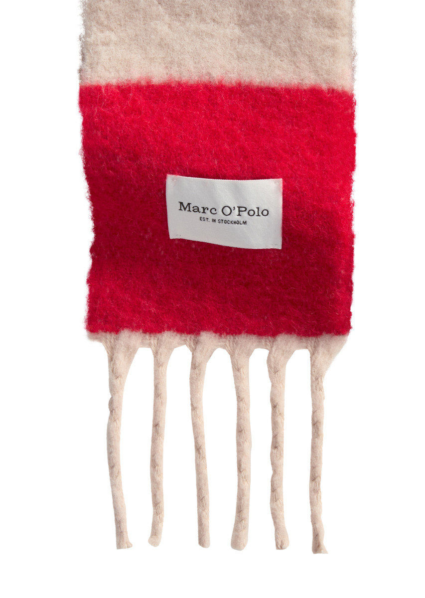 Damen Schal mit Fransen