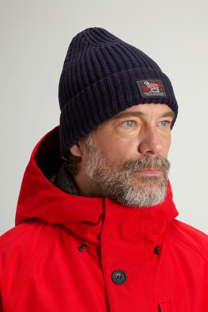 Herren Beanie aus Wollmischung