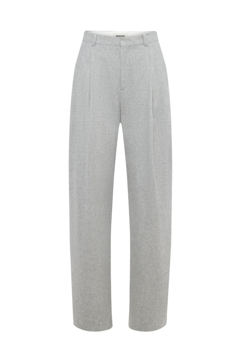 Damen Bundfaltenhose INK