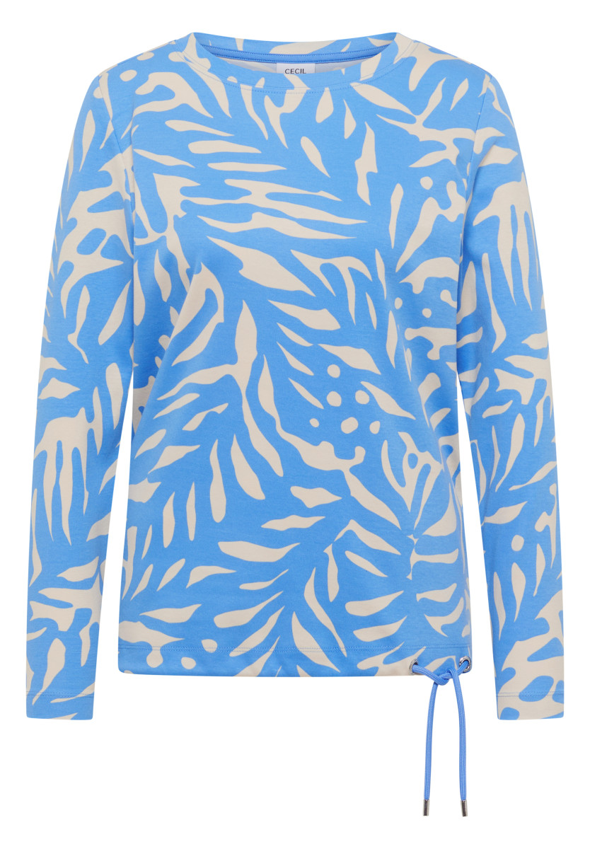 Damen Langarmshirt Two-Tone Shirt