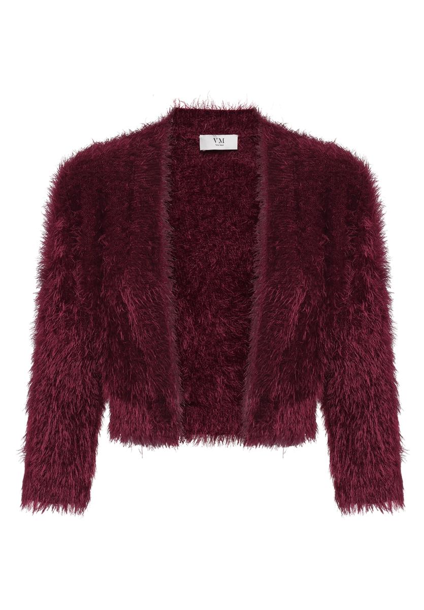 Strickbolero mit Struktur