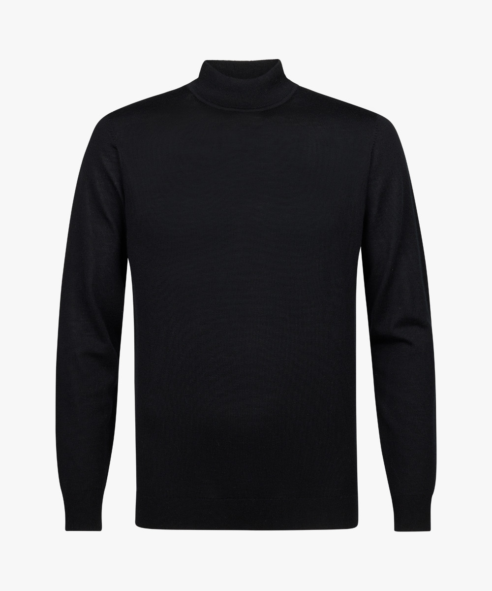 Herren Stehkragenpullover Merino