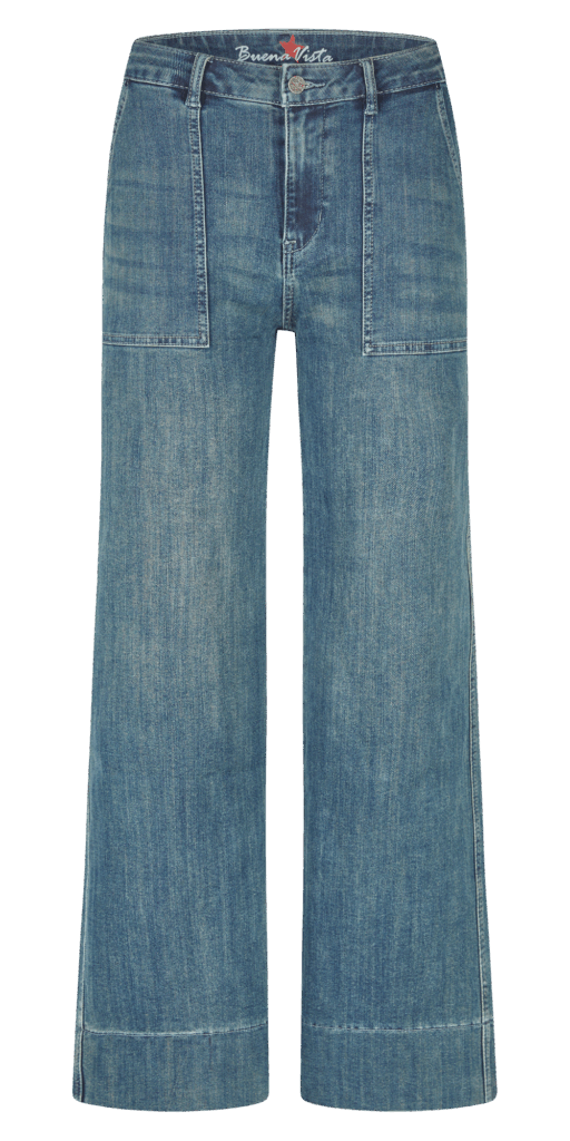 Damen Wide Leg Jeans Worker