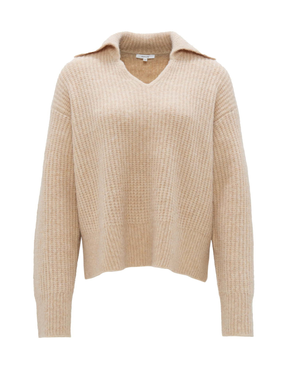 Damen Strickpullover Polonda