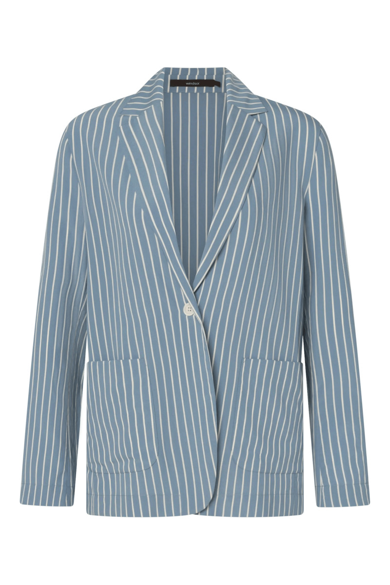 Gestreifter Blazer