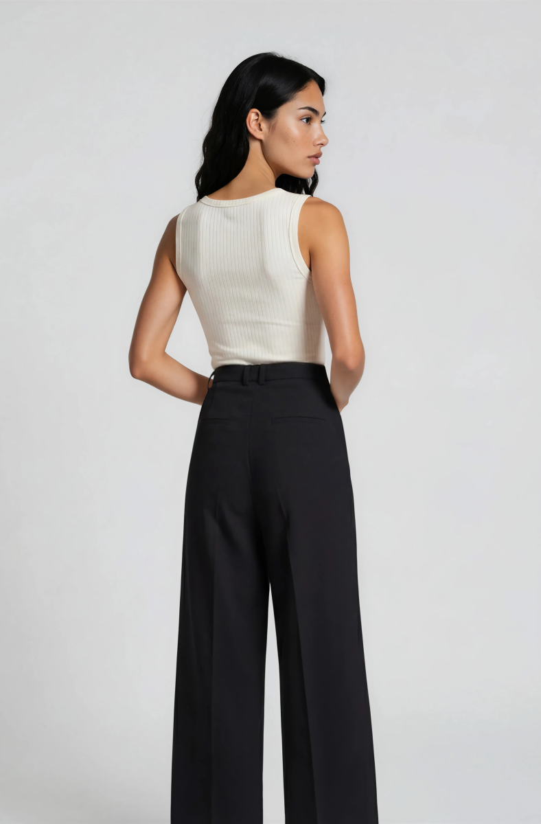 Damen STRAIGHT CROPPED PANTS