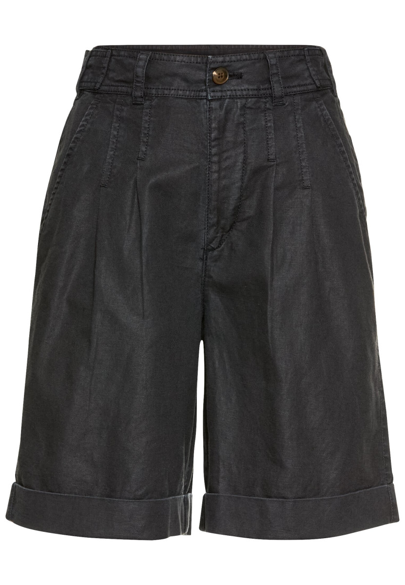 Damen Shorts aus Leinenmix