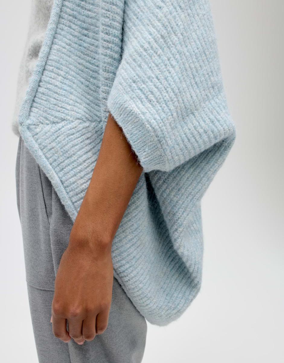 Damen Strickcape Amaryllis