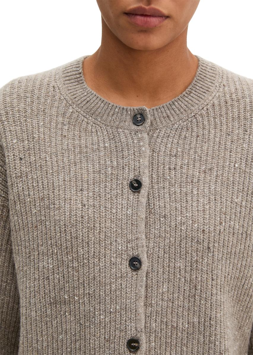 Damen Tweed-Cardigan