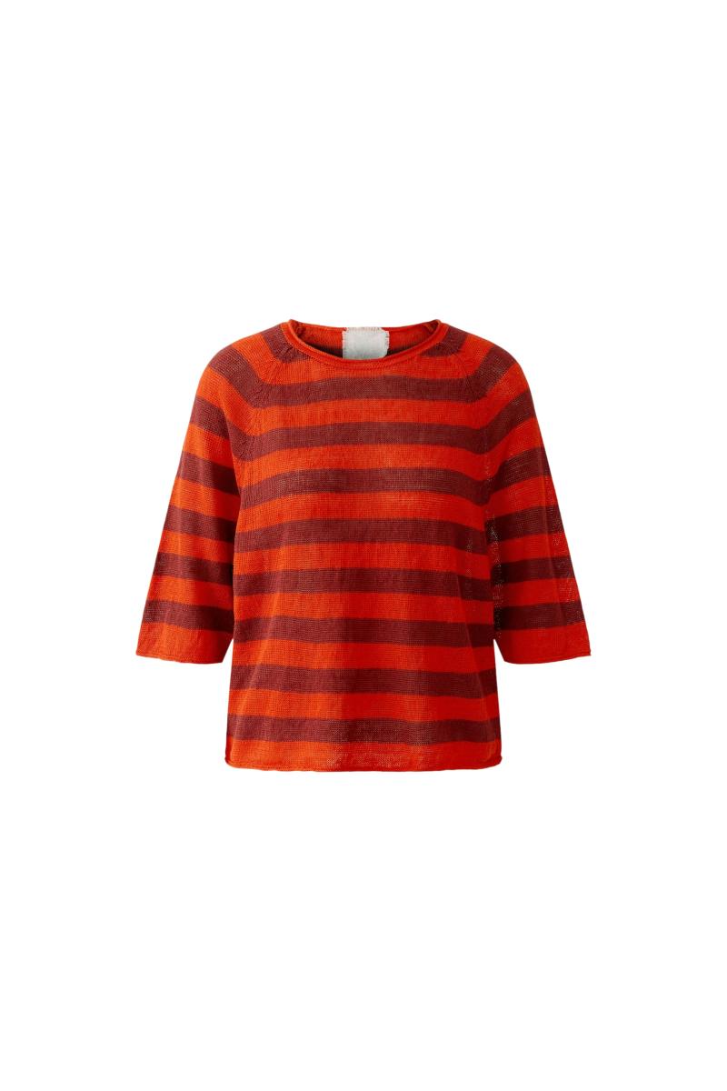 Damen Leinen-Pullover