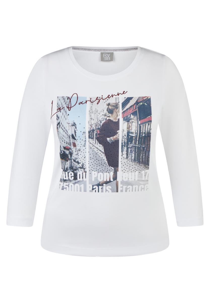 Damen Langarmshirt Cafe Paris