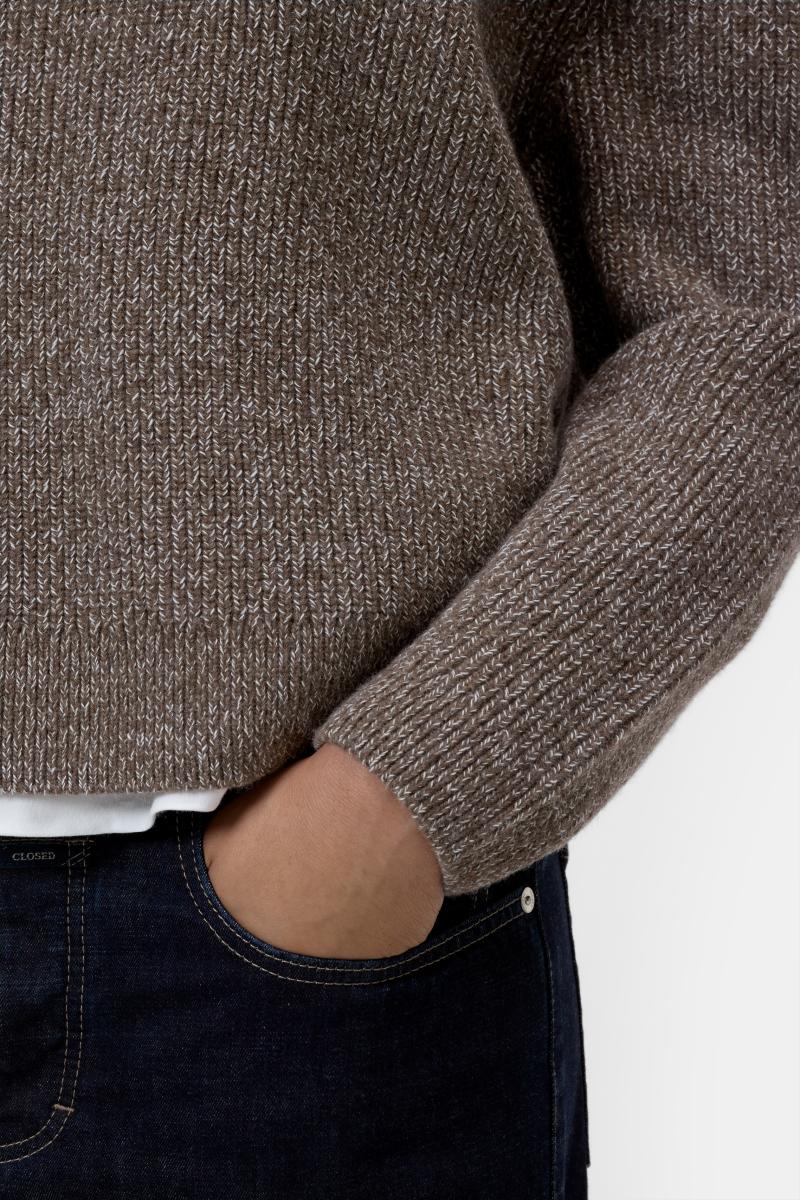 Damen Pullover aus Woll-Mix